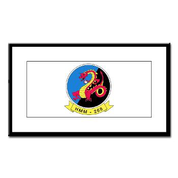 MMHS268 - M01 - 02 - Marine Medium Helicopter Squadron 268 - Small Framed Print - Click Image to Close